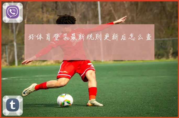 好体育登录最新规则更新后怎么查